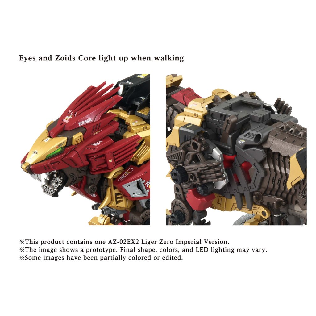 1/72 Zoids Series AZ-02EX2 Liger Zero Empire ver.