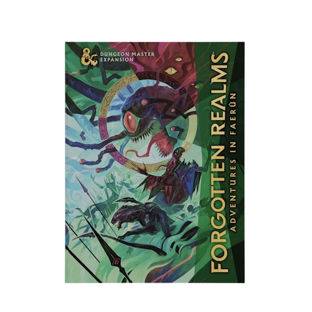 D&D Dungeons & Dragons Forgotten Realms Adventures in Faerun Hardcover Alternative Cover