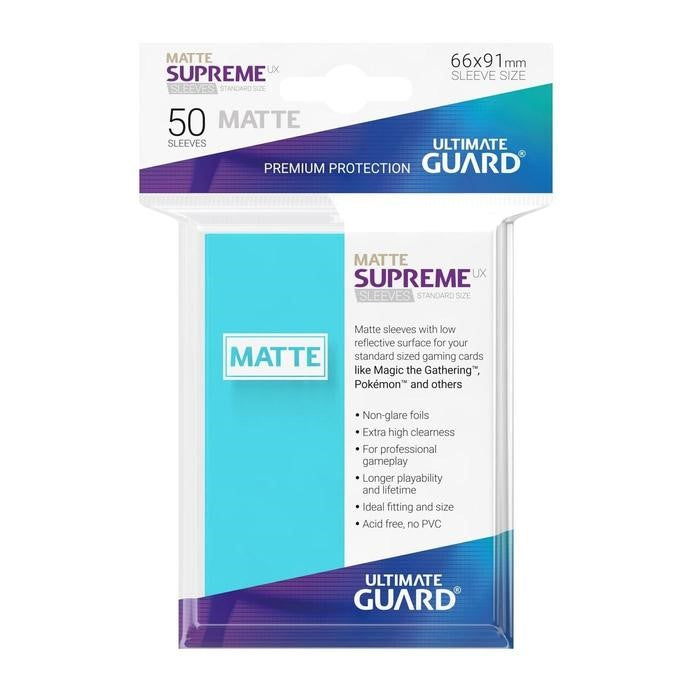 Ultimate Guard: Sleeves – Supreme UX – Aquamarine