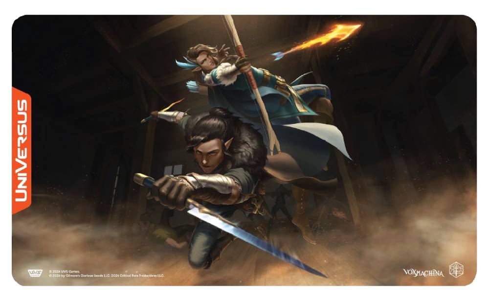 UniVersus Playmat: Critical Role – Vox Machina – Arrows & Daggers