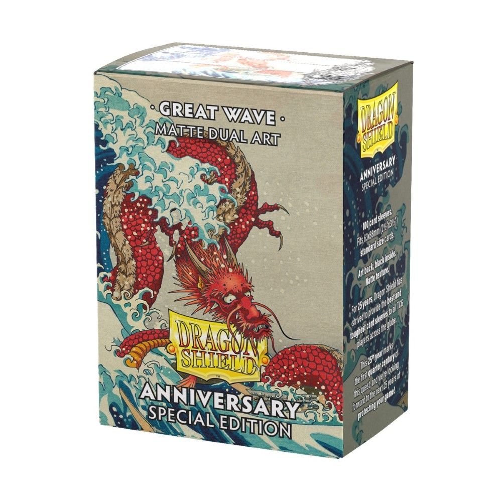 Dragon Shield: Sleeves – Matte Dual Art – Anniversary Special Edition: Great Wave