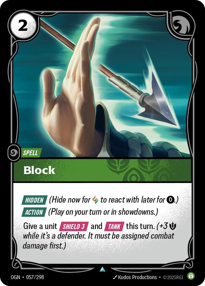 Block 057/298 (Origins)  - Foil