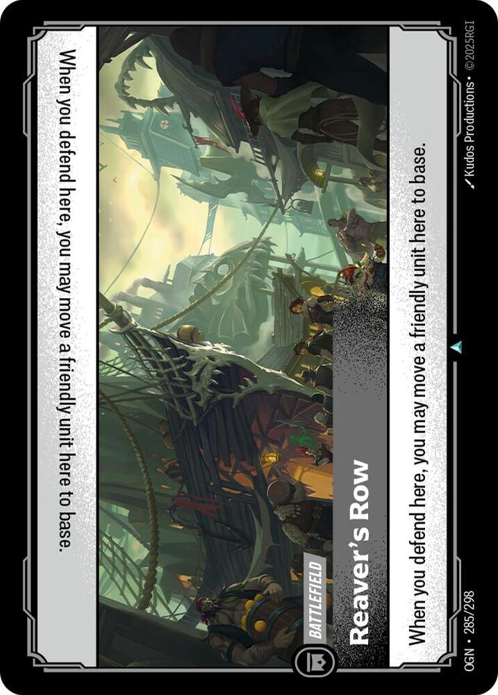 Reaver's Row 285/298 (Origins)  - Foil