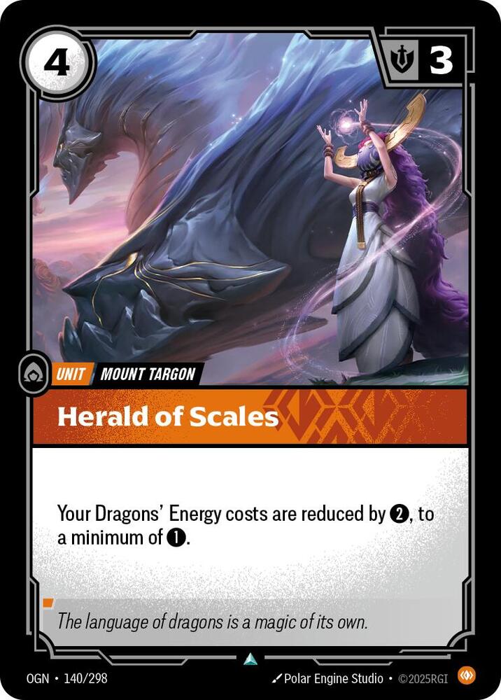 Herald of Scales 140/298 (Origins)  - Foil