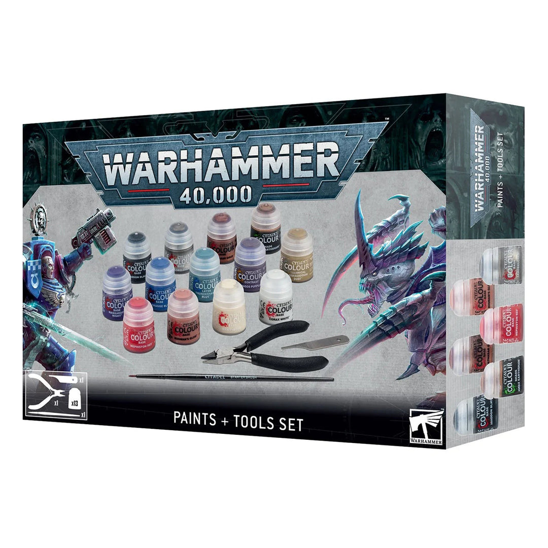 60-12 Warhammer 40k Paints + Tools