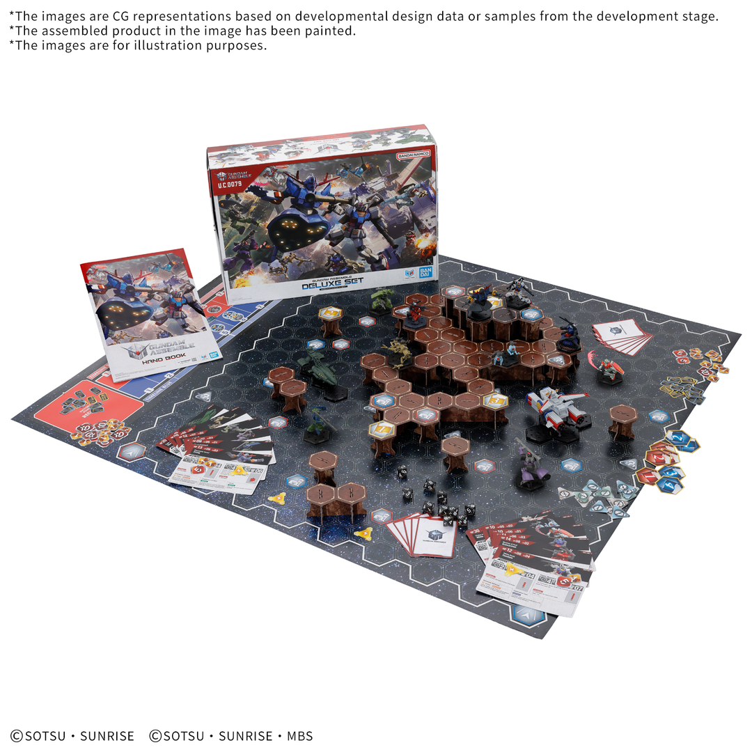 Gundam Assemble: Deluxe Set – One Year War Set 01 [DX01] [Pre-order]