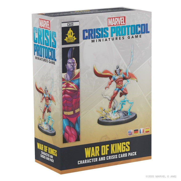 Marvel: Crisis Protocol – War of Kings Character and Crisis Card Pack [Pre-order]