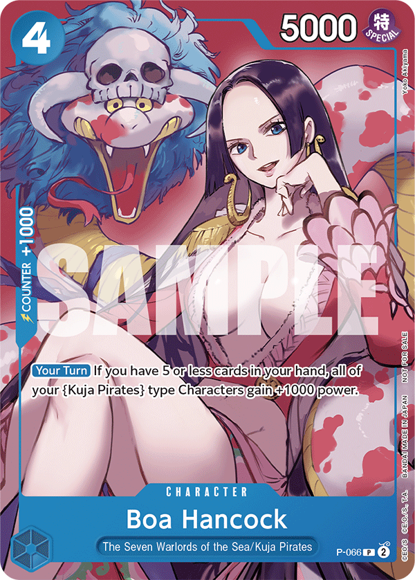 Boa Hancock - P-066 (Sealed Battle 2024 Vol. 2) (Participation Non-foil)