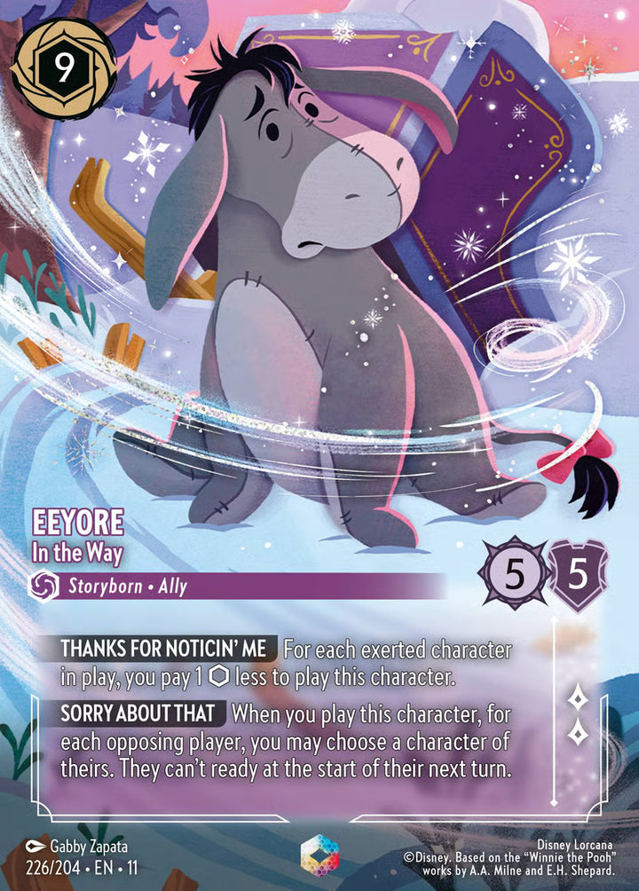 Eeyore - In the Way - 226/204 (Enchanted) - Winterspell (11)