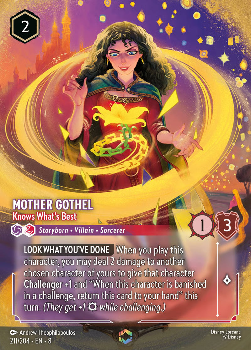 Mother Gothel - Knows What's Best - 211/204 (Enchanted) - Reign of Jafar (8)