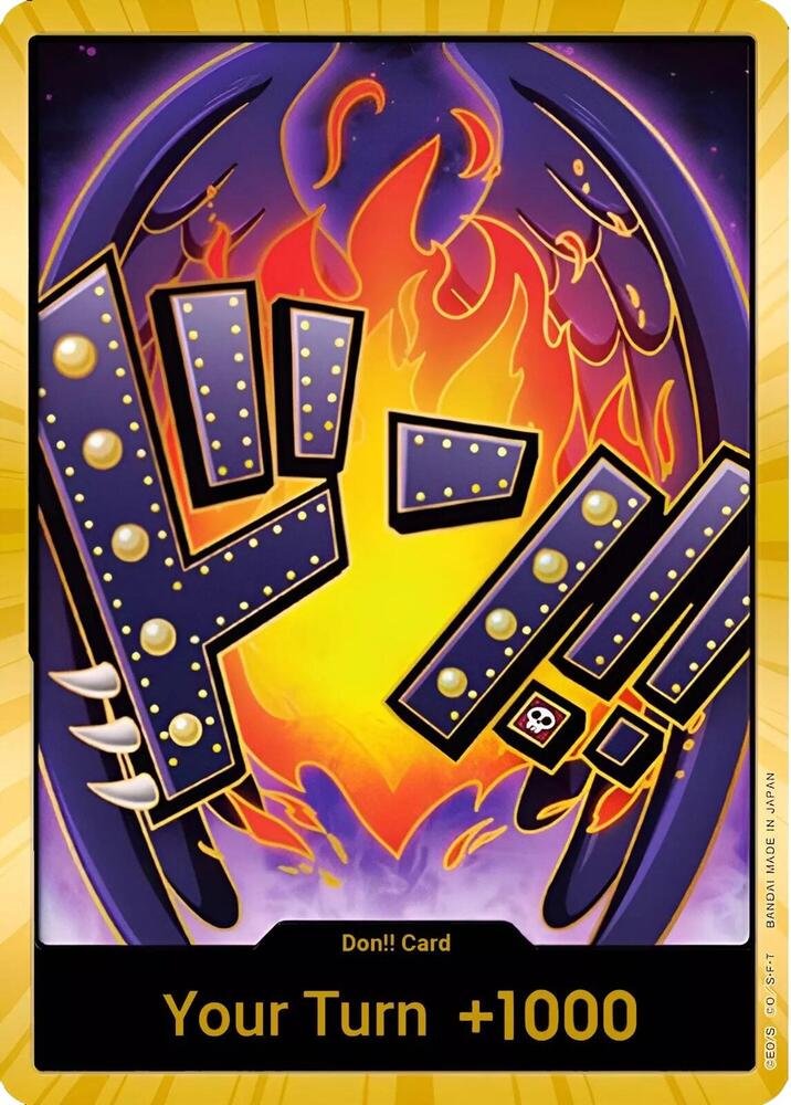 DON!! - King (Gold)  (Premium Booster -The Best-)  - Foil