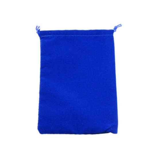 CHX 02396 Dice Bag Suedecloth (L) Royal Blue 5" x 7 1/2