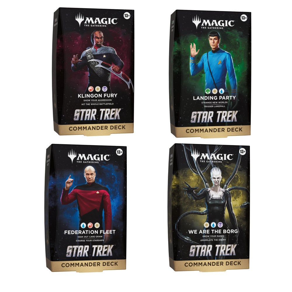 Magic Star Trek - Commander Deck Display [Pre-order]