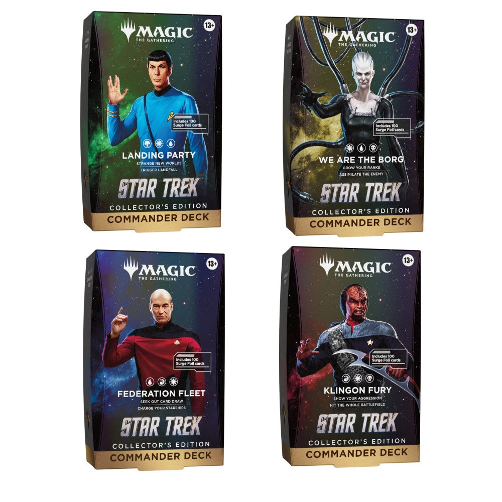 Magic Star Trek - Collector Commander Display [Pre-order]