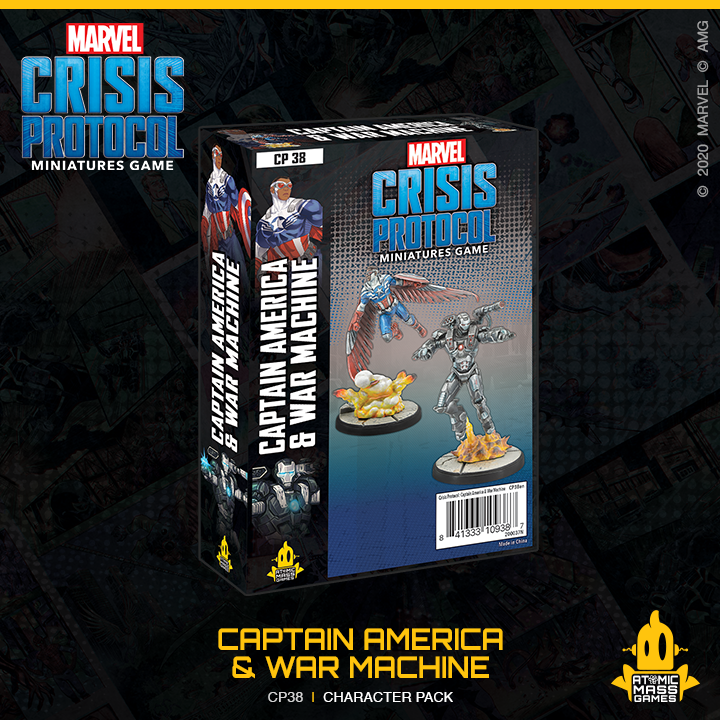 Marvel: Crisis Protocol – Captain America & War Machine