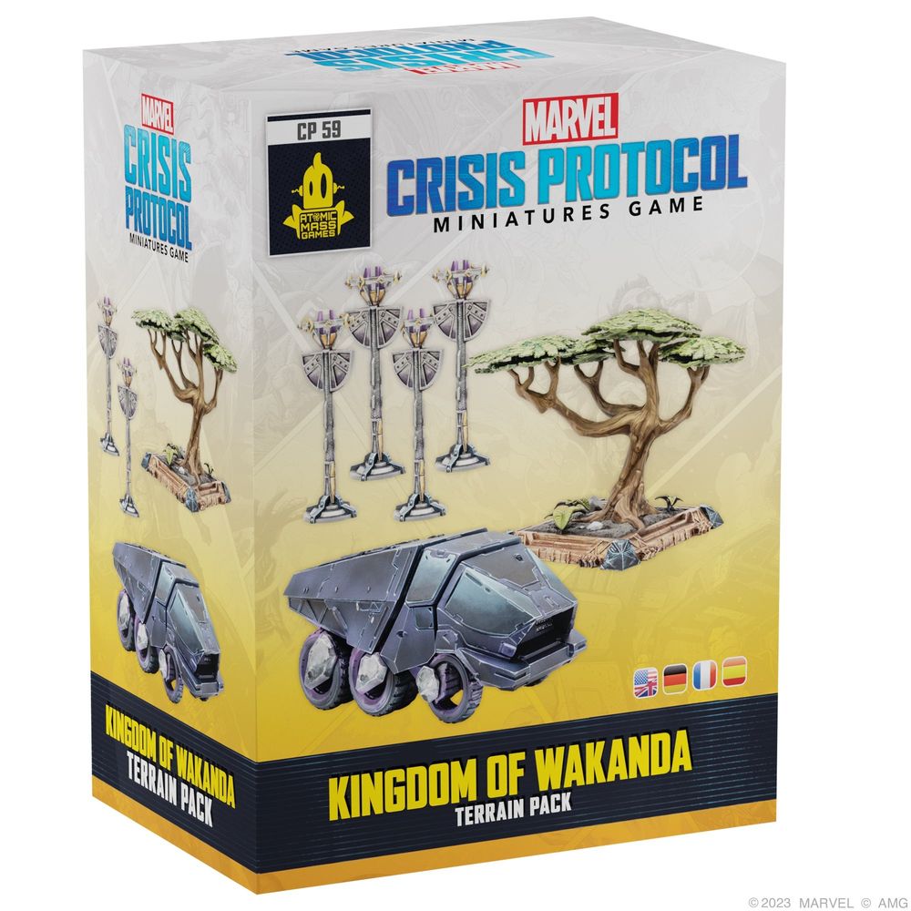 Marvel: Crisis Protocol – Kingdom of Wakanda Terrain Pack