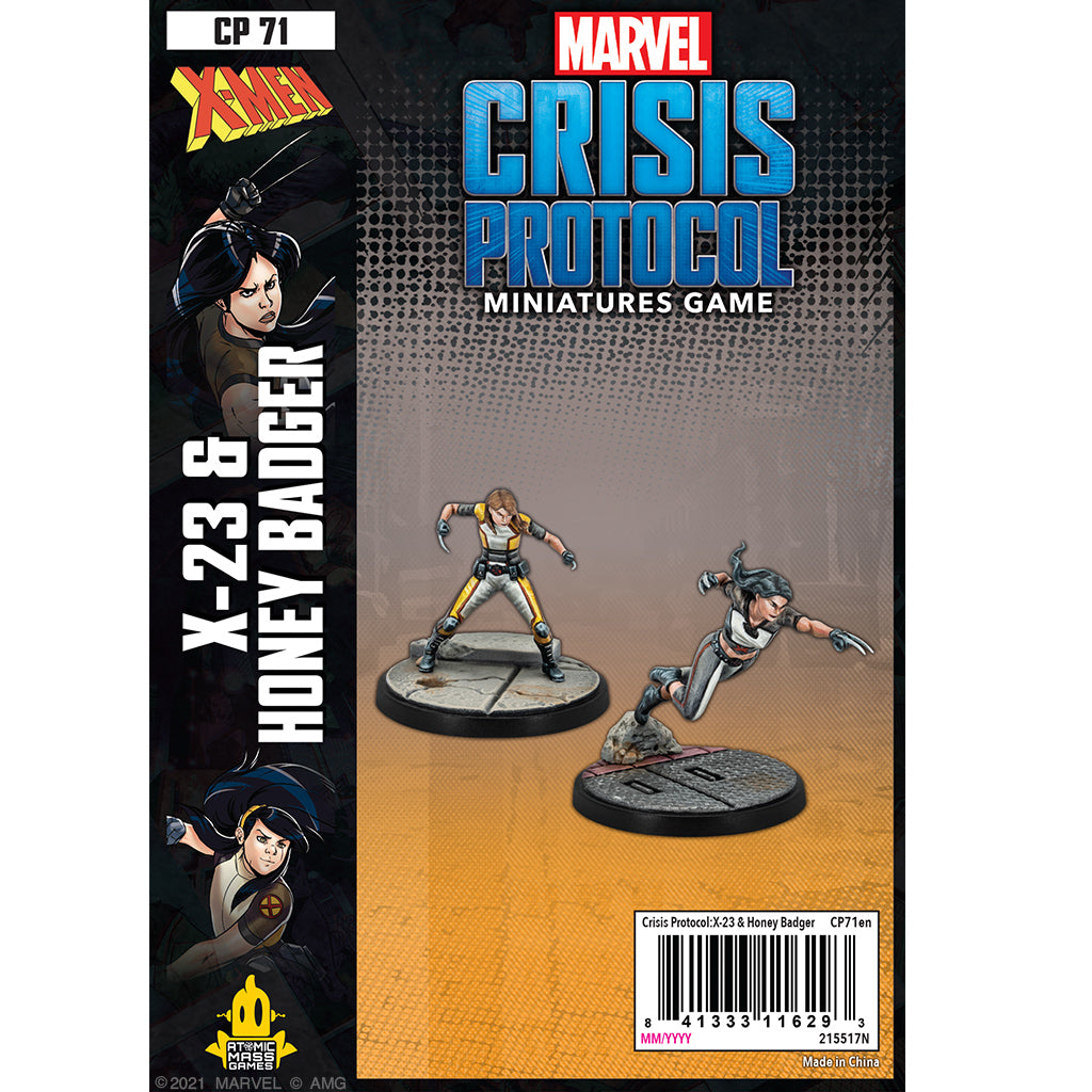 Marvel: Crisis Protocol – X-23 & Honey Badger