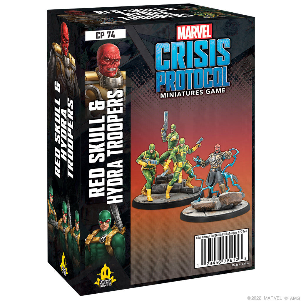 Marvel: Crisis Protocol – Miniatures Red Skull & Hydra Troops