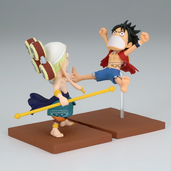 One Piece World Collectable Figure Log Stories-Monkey.D.Luffy & Enel-