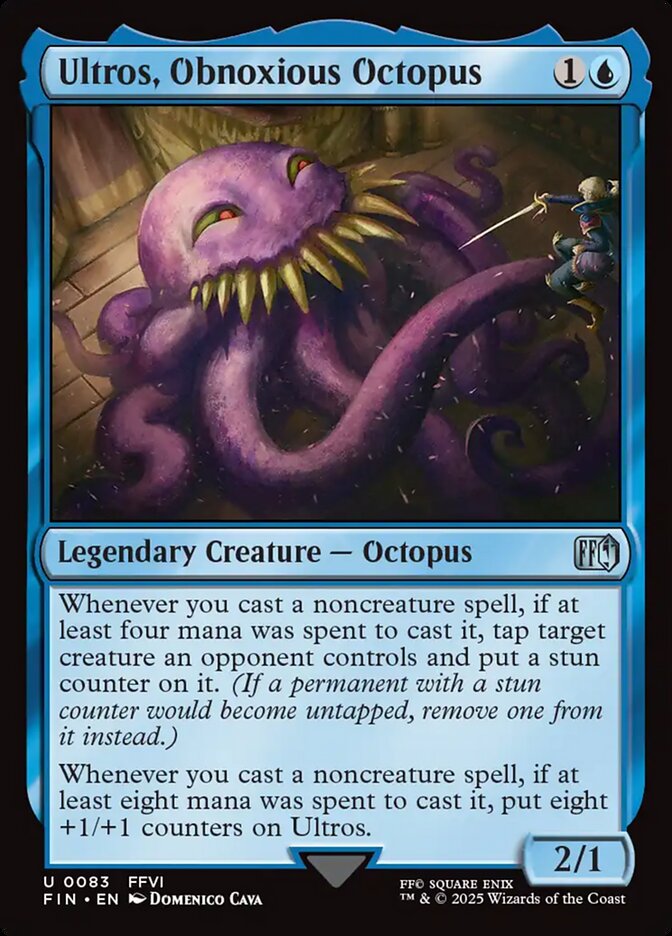 Ultros, Obnoxious Octopus 83 (FINAL FANTASY)  - Foil