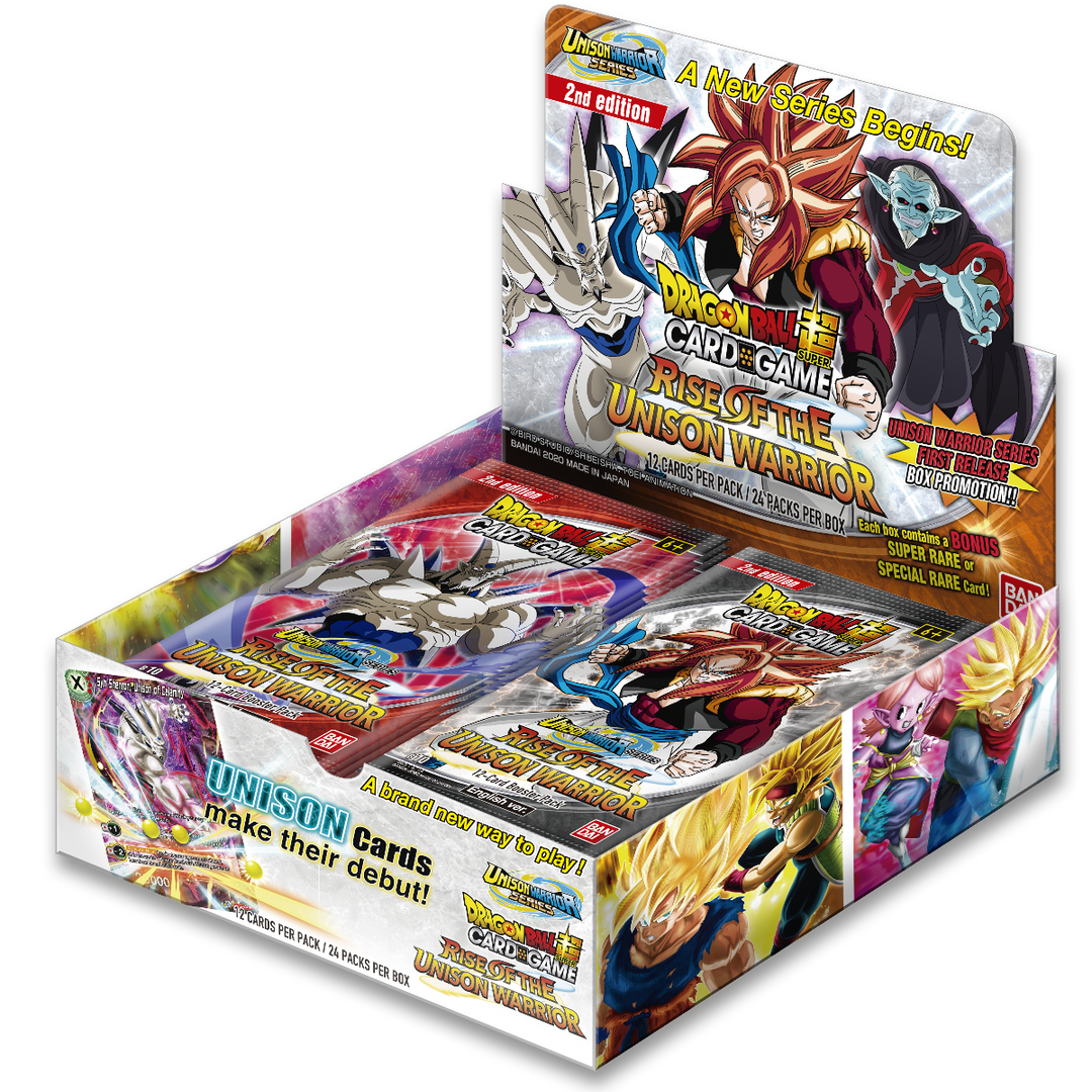 Dragon Ball Super Card Game UW1 Rise of the Unison Warrior Second Edition