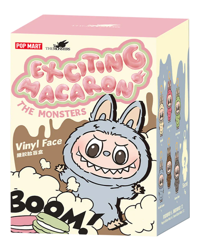 The Monsters Exciting Macaron Vinyl Face Blind Box