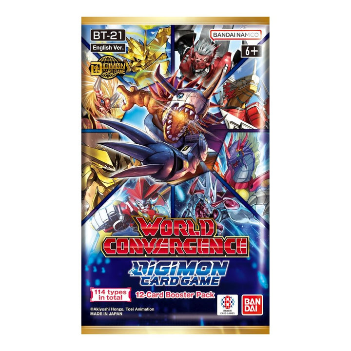 Digimon Card Game: Booster Display – World Convergence [BT21]