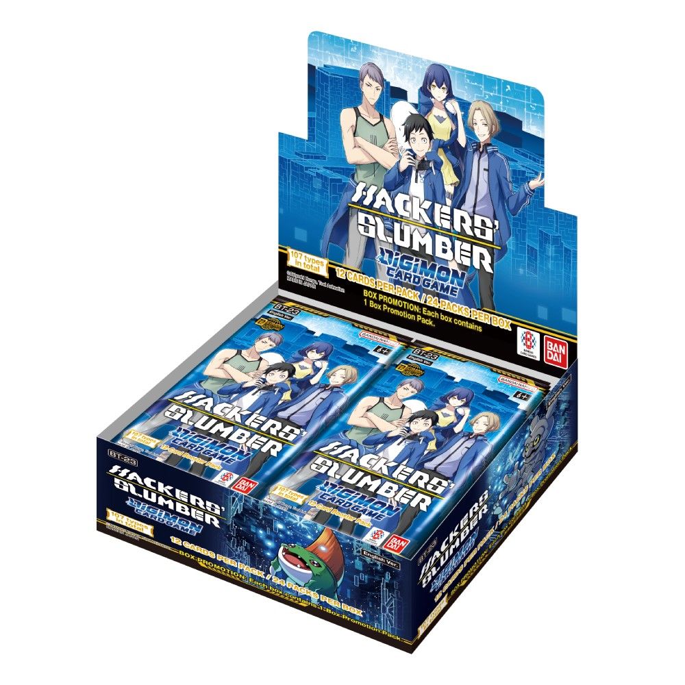 Digimon Card Game: Hacker's Slumber [BT-23] Booster Box