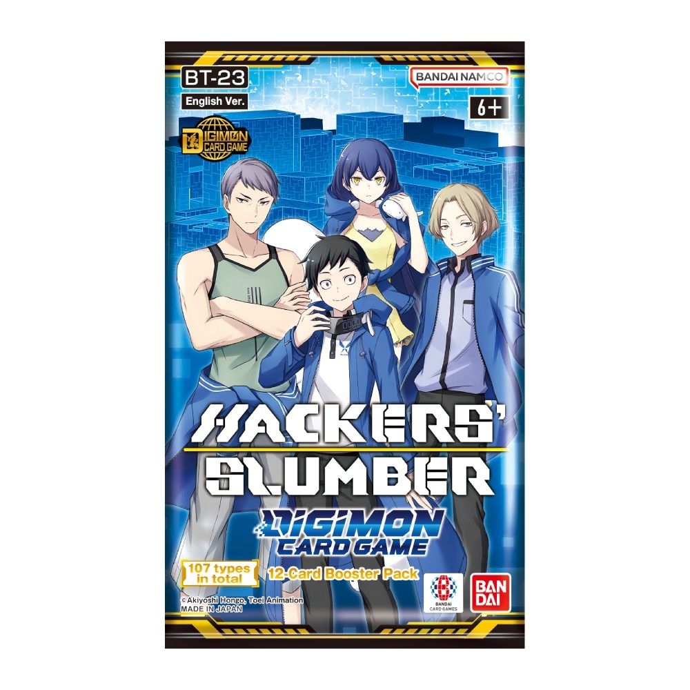 Digimon Card Game: Hacker's Slumber [BT-23] Booster Pack