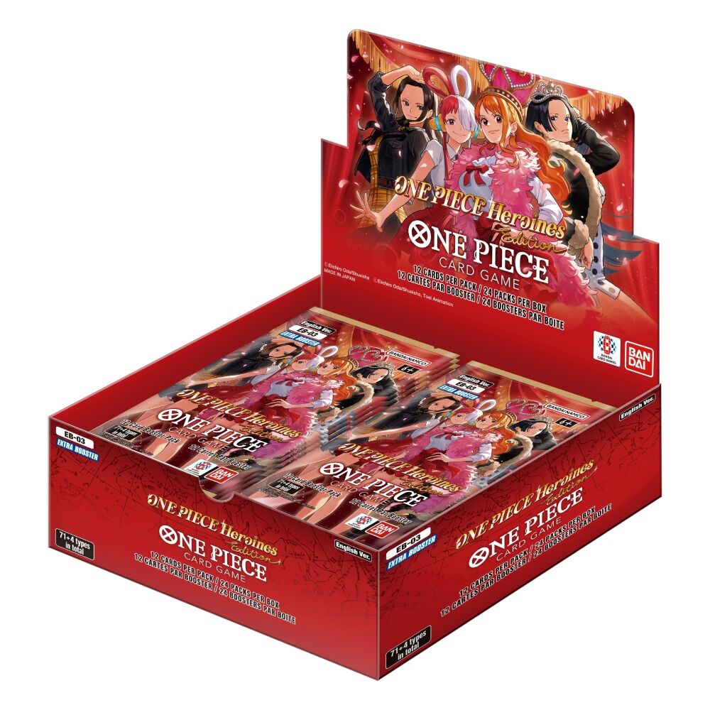 One Piece Card Game: Extra Booster – Heroines Edition [EB-03] Booster Box [Pre-order]
