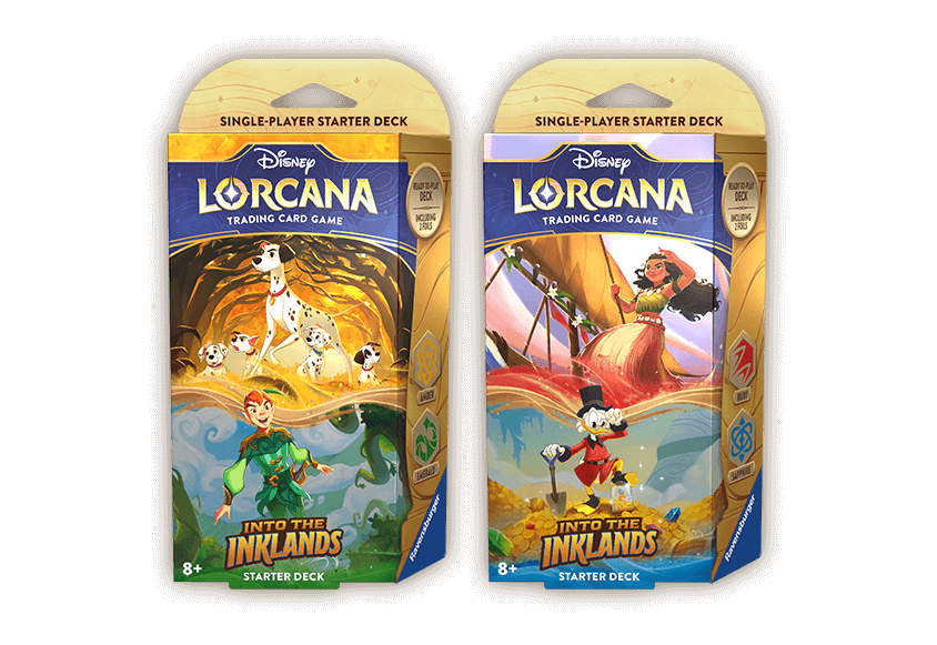 Disney Lorcana - Series 3 - DLC Into The Inklands Starter Decks (Pre-order)