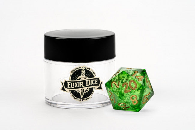 MDG Individual d20 Dice: Liquid Core Aegis of Hope