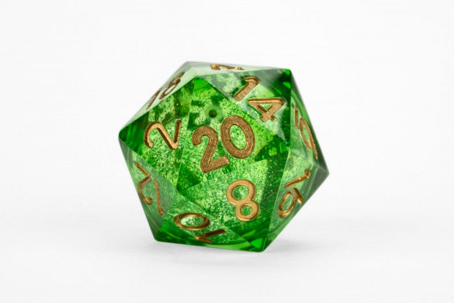 MDG Individual d20 Dice: Liquid Core Aegis of Hope