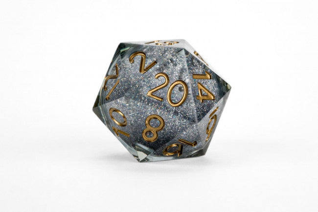 MDG Individual d20 Dice: Liquid Core Vanishing Oil