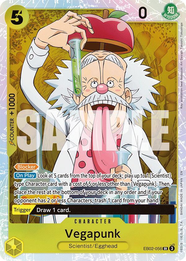 Vegapunk EB02-056 (Extra Booster: Anime 25th Collection)  - Foil