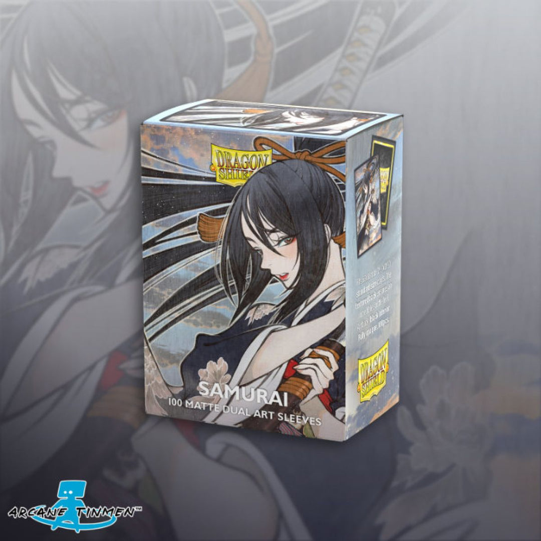 Dragon Shield: Sleeves – Matte Dual Art – Samurai