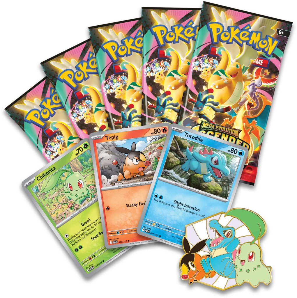 Pokémon TCG: Mega Evolution— Ascended Heroes First Partners Deluxe Pin Collection [Pre-order]