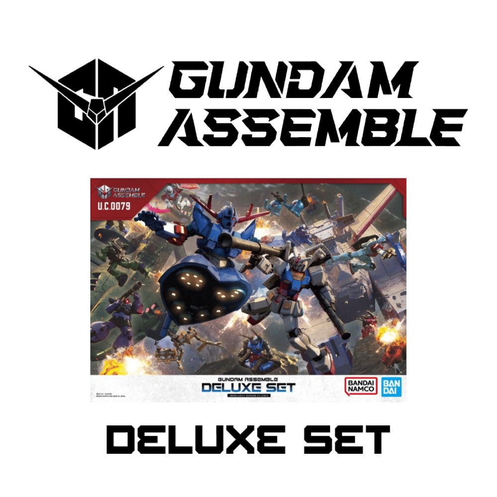 Gundam Assemble: Deluxe Set – One Year War Set 01 [DX01] [Pre-order]