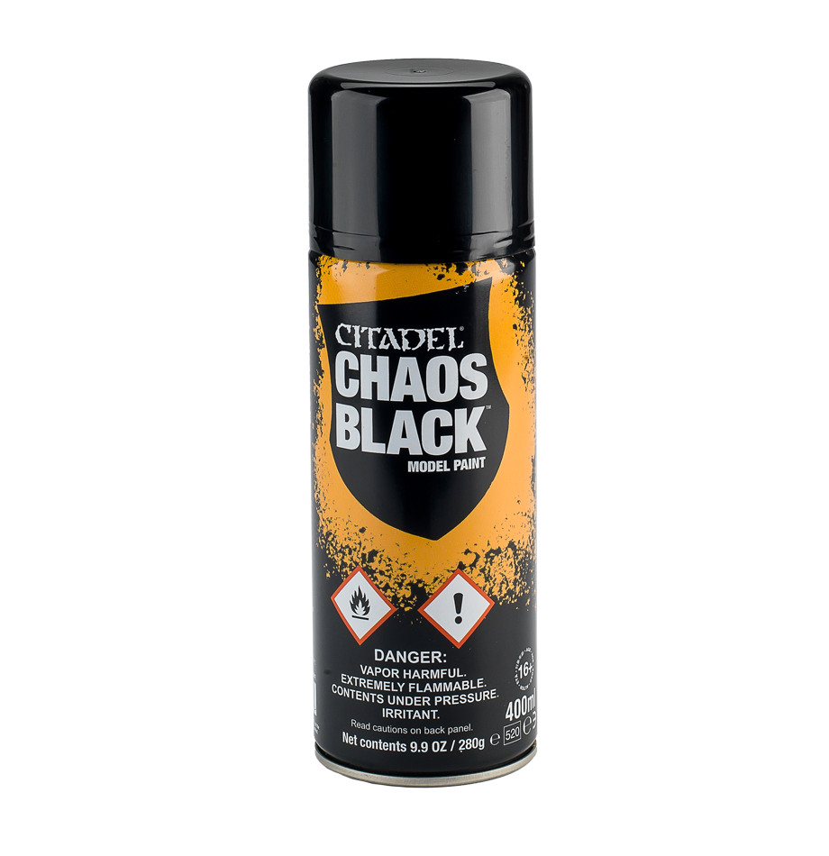 62-02 Spray Paint: Chaos Black