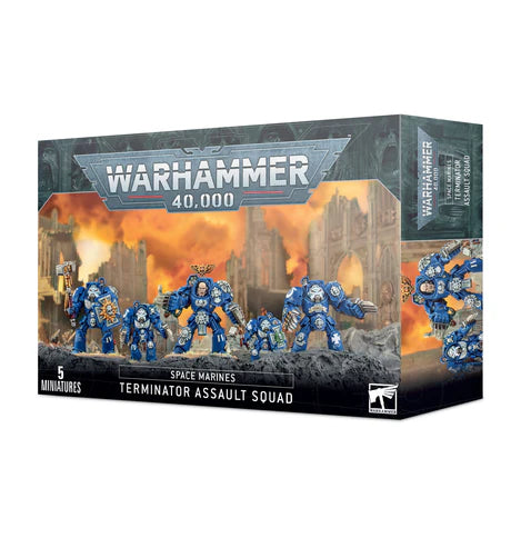 48-34 Space Marines Terminator Assault Squad