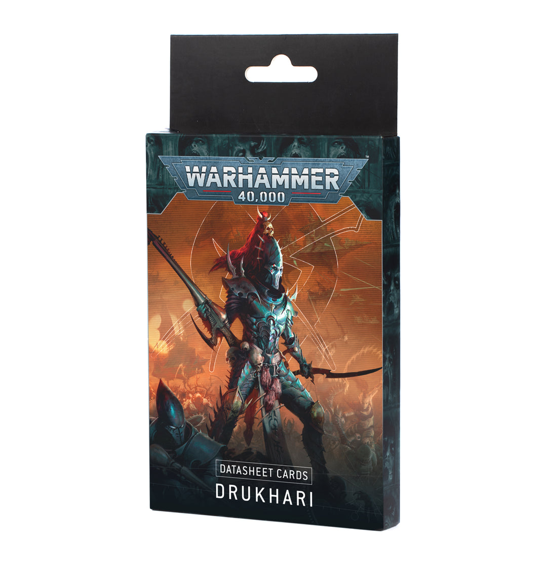 45-02 Datasheet Cards: Drukhari (English)