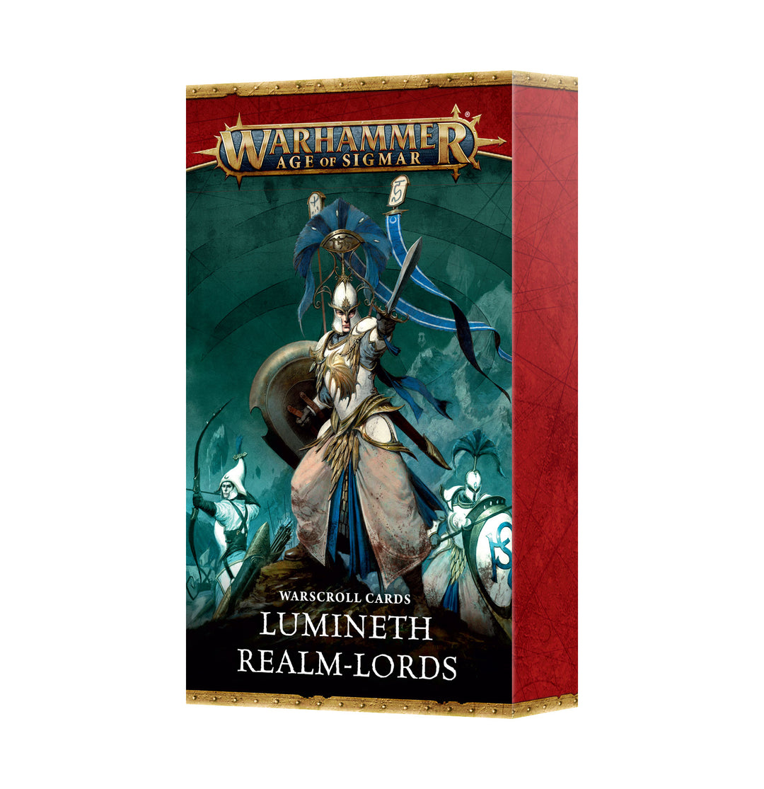 87-03 Warscroll Cards: Lumineth Realmlords Eng