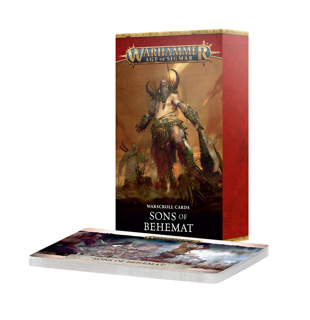 93-04 Warscroll Cards: Sons Of Behemat (Eng) [Pre-order]