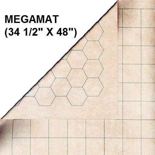 CHX 97246 Reversible Megamat 1 Squares and 1 Hexes (34½ x 48)