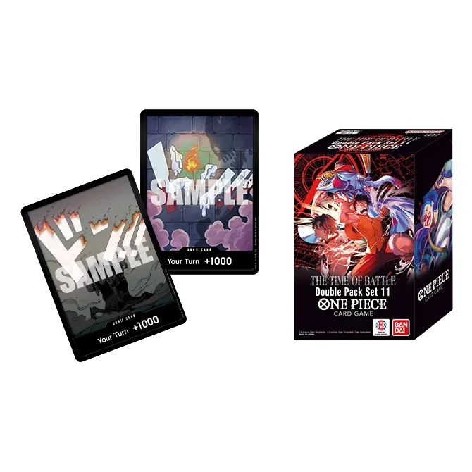 One Piece Card Game: Double Pack Set Vol. 11 - The Time of Battle [DP-11]
