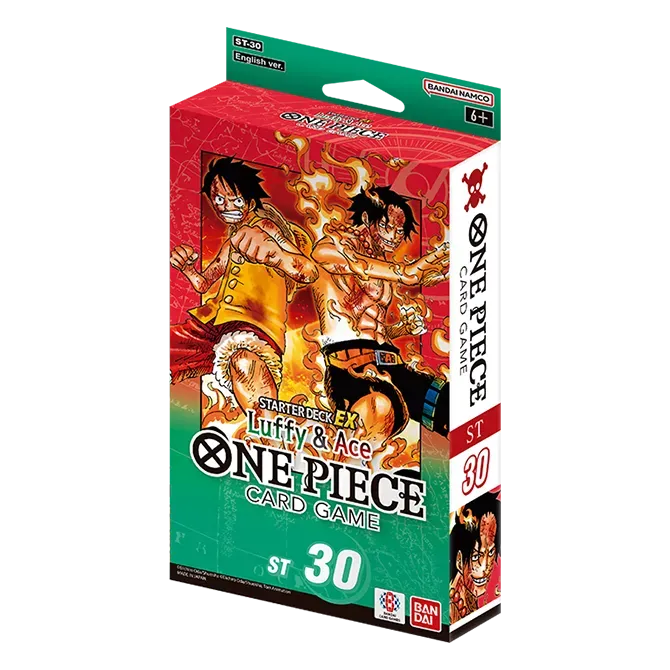 One Piece Card Game: Starter Deck – Luffy & Ace [ST-30] [Pre-order] (Pick-up Only)