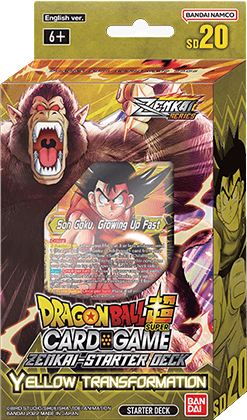 Dragon Ball Super Zenkai Series Yellow Transformation Starter Deck 20 SD20