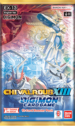 Digimon Card Game: Extra Booster – Chivalrous XIII [EX-13] - Booster Pack [Pre-order]