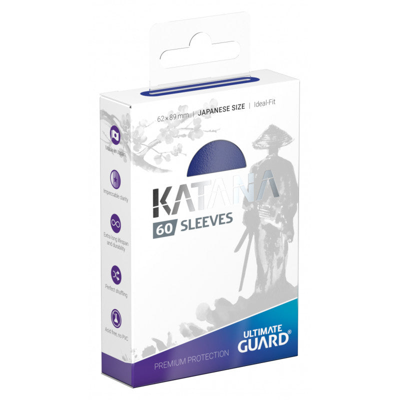 Ultimate Guard: Japanese Size Sleeves – Katana – Blue