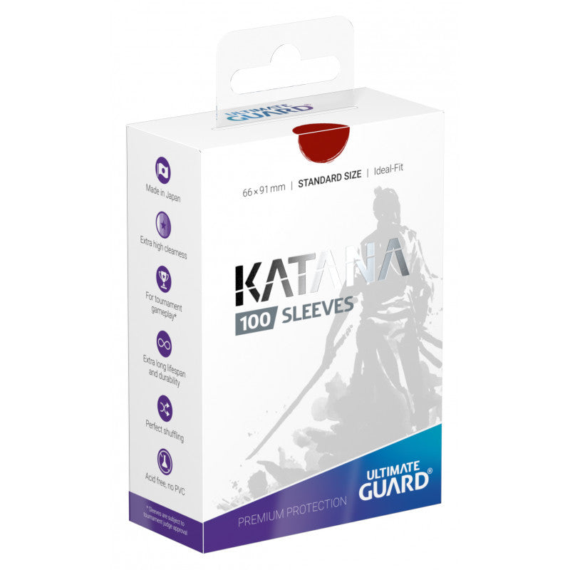 Ultimate Guard: Sleeves – Katana – Red